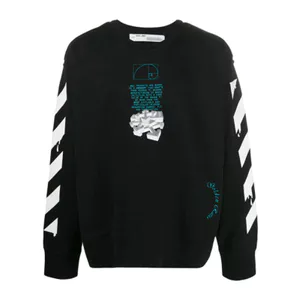 Quà tặng 520 thời trang Áo Hoodie cổ tròn in họa tiết mũi tên đơn giản dành cho nam và nữ
