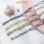 IAPPORTUNIA 1 cặp Dây đeo áo ngực hoa, Dây đeo vai hoa có thể điều chỉnh, Dây đeo đồ lót chống trượt co giãn Polyester Dây đeo thắt lưng Váy dự tiệc cưới