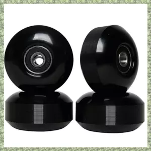 Bánh xe ván trượt có vòng bi 52x30mm Bánh xe PU đường phố Bộ phận ván trượt Cruiser Longboard Wheels (Bộ 4) Đen