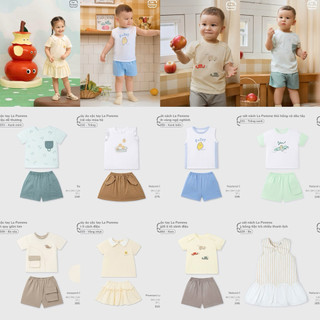 La Pomme SS26.T5.2 Tổng hợp mã cộc,váy cho bé trai, gái 6m-5y