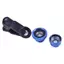 Luckyew 3In1 Ống Kính Điện Thoại Chung Camera Cho Điện Thoại Thông Minh Góc Rộng Ống Kính Mắt Cá Và Kẹp Bộ Camera Macro Cho Điện Thoại Di Động Đa Năng TQ