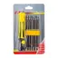 JCSYFAC 7 Chiếc Tua Vít Từ Tính Hình Đặc Biệt An Ninh Tamper Chống Khoan Mũi Lầu Năm Góc Torx Tua Vít Bit Đầu Phẳng Dụng Cụ Cầm Tay Mới