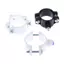 JCSYFAC 38-58MM Ống Xả Nước Xả Chất Thải Kẹp Bộ Có Thể Điều Chỉnh 14 OD Vòi 123 Chiếc Chống Rỉ Sét Cho Phòng Tắm Nhà Bếp Dự Án Mới