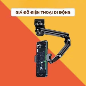 Giá Đỡ Điện Thoại Xoay 360 Độ Gắn Tấm Che Nắng Xe Hơi Tiện Dụng°Kẹp Gắn Điện Thoại Trên Xe Hơi Xoay Được