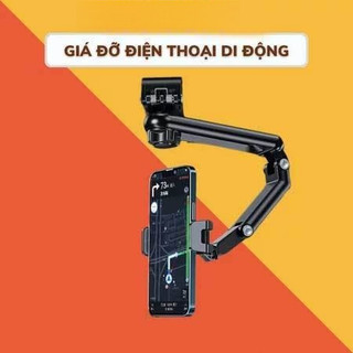 Giá Đỡ Điện Thoại Xoay 360 Độ Gắn Tấm Che Nắng Xe Hơi Tiện Dụng°Kẹp Gắn Điện Thoại Trên Xe Hơi Xoay Được