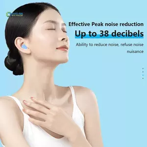 12 Nút Tai Silicon Có Thể Tái Sử Dụng Nút Tai Sáp Silicon Bơi Nút Tai Có Thể Khuôn Giảm Tiếng Ồn Khử Tiếng Ồn Bảo Vệ Ngủ mới