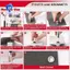 Dành cho da, Bộ dụng cụ Grommet 1 / 2 Inch DIY, Bộ dụng cụ Grommet 2 độ cao, Khoen và Grommets với 4 công cụ cài đặt