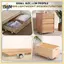 B & N 4 Bánh Xe Cao Su Mini Cho Đồ Nội Thất Gắn Bên Định Hướng Im Lặng Cho Bàn Tủ DIY Giải Pháp Văn Phòng Tại Nhà.