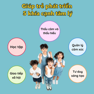Sách truyện tranh phát triển tâm lý & EQ - Rèn kỹ năng sống tự tin, tự lập cho bé