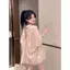 Bộ đồ thời trang thông thường cao cấp nhẹ nhàng phong cách Hồng Kông dành cho nữ lưng rỗng buộc dây nửa tay Quần short hai mảnh mùa hè