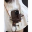 Kẹp lưng đeo chéo Dachshund Dây buộc máy ảnh dễ thương Vỏ điện thoại hoạt hình Kẹp lưng chống mất Ba lô đa năng260519