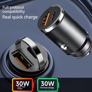 Sạc xe vô hình 100W sạc siêu nhanh Xu hướng thời trang đẹp 12-24V ô tô và xe tải phổ thông