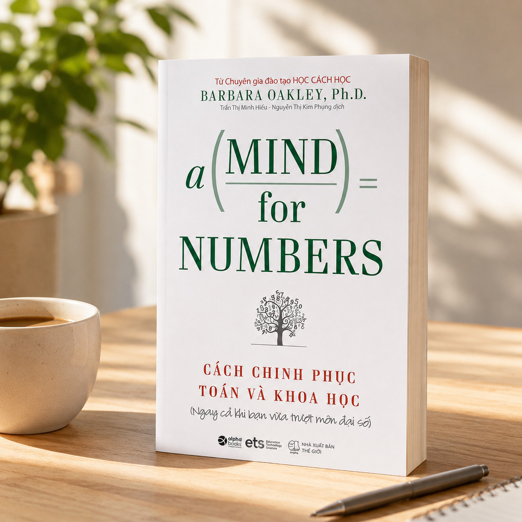 Sách - A Mind For Numbers - Cách Chinh Phục Toán Và Khoa Học - Barbara Oakley (ETS)