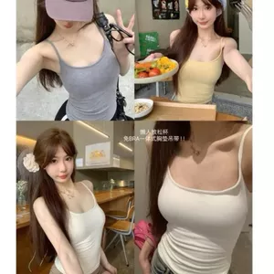 ÁO THUN COTTON 2 DÂY NỮ BODY, MỀM MẠI THOẢI MÁI áo thun nữ 2 dây nhỏ size dưới 55kg Women Voi