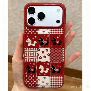 Ốp Điện Thoại Thích Hợp Cho iPhone 7 8 X XS XR XSMAX 11 12 13 14 15 16 17 Pro max Plus Air ins Style Năm Mới Pony Chống Sốc Vỏ Bảo Vệ Chống Sốc Bao Gồm Tất Cả XZBV