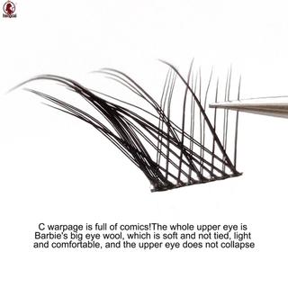 Cụm mi tự nhiên màu đen C Curl Wispy Lash Extension Lý tưởng cho các bữa tiệc Cosplay và trang phục