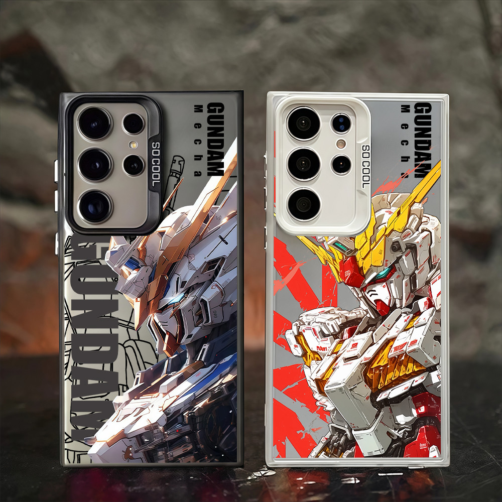 Ốp điện thoại cứng Gundam Mobile the Suit Micro Matte cho Samsung S26/S25/S24/S23, S22U/S21/S20FE, S25FE/S23 FE, A56/A17S24+, vỏ chống sốc Samsung