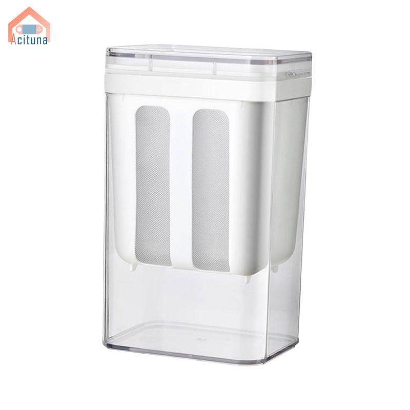 1800ml Sữa Chua Máy Làm Lưới Mịn Thép Không Gỉ Lọc Thực Phẩm Sàng Hộp Đựng Cho Nước ép Trái Cây Sữa Chua Hy Lạp
