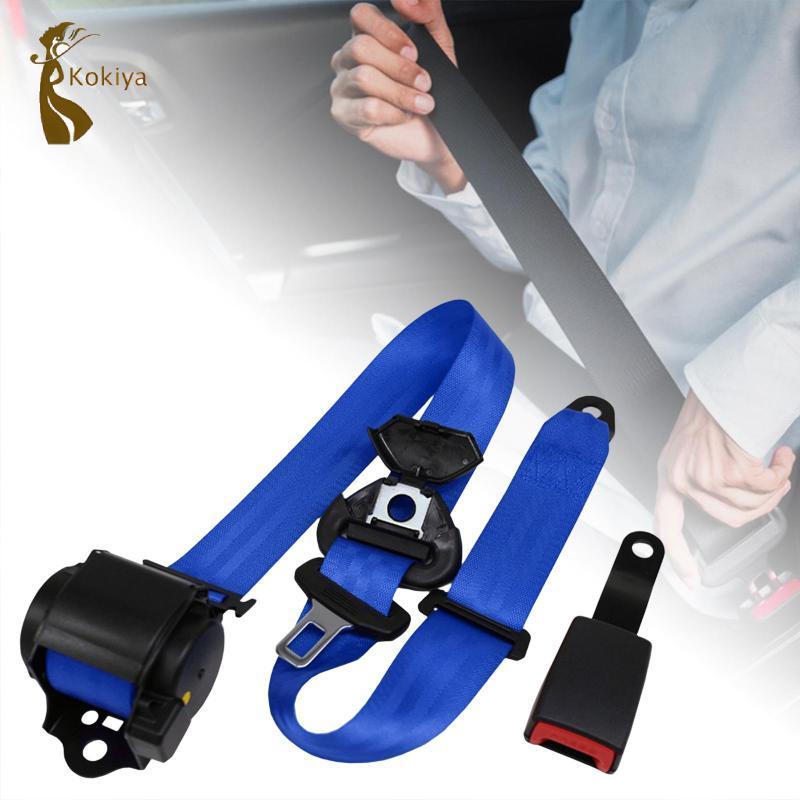 Dây An Toàn, Dây Xe Tải Có Thể Điều Chỉnh 3PT Dây An Toàn Tự Động Rút Dây Cho Xe Nâng Van Xe Buýt Kart