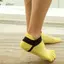 DELMER 1 Đôi Tất Năm Ngón, Lưới EU38-44 Không Thể Hiện Tất Mắt Cá Chân, Cotton Thoải Mái Thoáng Khí Chống Ma Sát Nam Tất Ngắn Xuân Hè