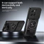 Giáp Trượt Ống Kính Funda Cho Motorola Moto G86 5G Ốp Lưng Xoay Từ Tính Vòng Dành Cho Motorola G86 Ốp Lưng Có Thể Gập Lại Chân Đế Capa