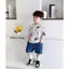 Bộ quần áo cộc tay in hình KHỦNG LONG SIÊU NHÂN cho bé trai,Bộ quần áo chất COTTON