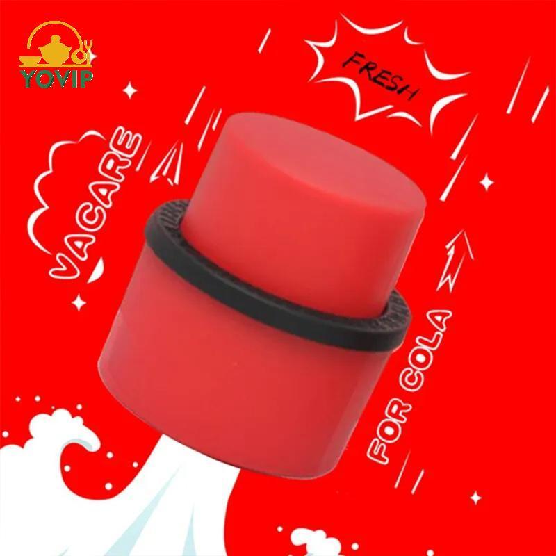 Nút chặn chai nước uống có ga YOVIP Loại ép Soda Sealer 2 Pa Bảo quản Fizz chống rò rỉ cho tủ lạnh Sử dụng văn phòng VN