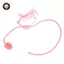 {TB & Bag} Tai nghe micro có dây đeo đầu màu hồng 3,5MM Loa khuếch đại giọng nói màu hồng Mic âm thanh trong suốt dành cho giáo viên bài phát biểu hướng dẫn hội nghị.