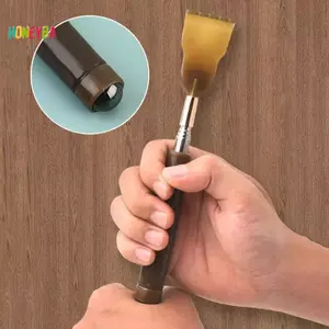 < Honeyba > Bóng từ tính có thể mở rộng Hale Ba Scratcher có nam châm Kính thiên văn gãi Máy mát xa Ba Scraper Quà tặng Đẹp