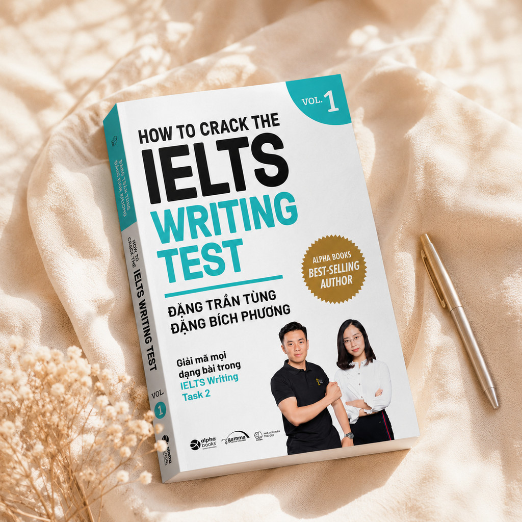 Sách – How To Crack The IELTS Writing Test Vol 1 – Kèm Lời Giải chi tiết  (Gamma Books)
