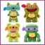 YT4 Fugler x TMNT Teenage Mutant Ninja Turtles Mikey Raphael Ugly-Cute Cotton Sang Trọng Búp Bê plushie