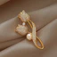 Hoa Tulip Thổ Cẩm Nữ Corsage Tinh Tế Thanh Lịch Sang Trọng Pin Cảm Thấy Phù Hợp Với Cardigan Phụ Kiện