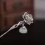 S925 Bạc Kẹp Tóc Hetian Ngọc Kẹp Tóc Cổ Kẹp Tóc Hanfu Sườn Xám Phụ Kiện Tóc Phụ Kiện
