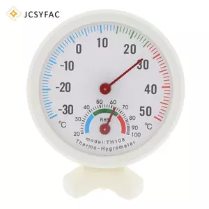 JCSYFAC Máy đo độ ẩm ngoài trời Mini trong nhà Máy đo độ ẩm nhiệt kế Đồng hồ đo nhiệt độ Mới