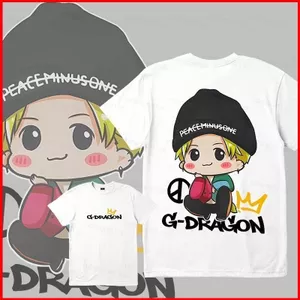 Áo thun YB1 G-DRAGON POWER PEACEMINUSONE KPOP GD tay ngắn BY1