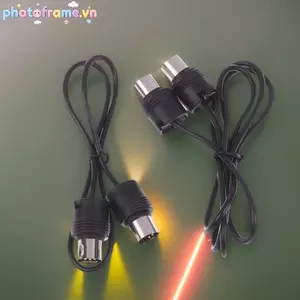 Khung ảnh 360° Cáp MIDI Nam Sang Nam 5 Pin Bàn Phím Đàn Piano Điện Effector Truyền Thẻ Âm Thanh Dây Nối Dài VN