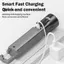 < WHPHous-t > Đèn pin nhà thơ ABS Flashlamppact USB có thể sạc lại để đi bộ đường dài ngoài trời Bộ khẩn cấp Đẹp