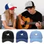 Mũ bóng chày ngỗng trắng PYCOU, Mũ Trucker thoáng khí mùa hè, Mũ Snapback thông thường có thể điều chỉnh thời trang Unisex