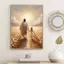 Chúa Giêsu và phụ nữ Kitô giáo Poster Không Khung Tranh Canvas Cho Trang Trí Tường Phòng Gia Đình