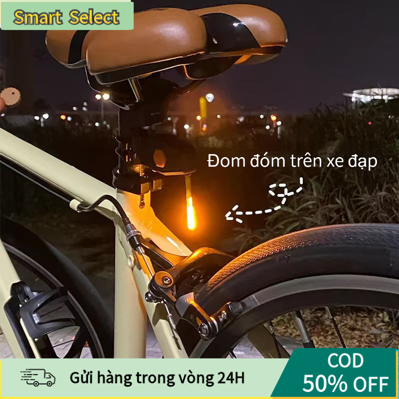 [COD] Đèn LED Hậu Giọt Nước Đa Năng - 3 Chế Độ Sáng, Chống Nước, Dễ Lắp, Cho Mọi Địa Hình Xe Đạp