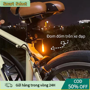 Đèn LED Hậu Giọt Nước Đa Năng - 3 Chế Độ Sáng, Chống Nước, Dễ Lắp, Cho Mọi Địa Hình Xe Đạp