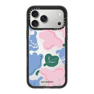 CASECASE X Blue Pink Green Flower Case Black / Sky Blue / Pink Fizz Candy Collection Color Clear Hard Từ Hút Tác Động Dành Cho Apple IPhone 13 14 15 16 17Pro Max Plus Có Hộp