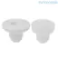 Unstop * Trắng Mềm Silicon Chống Trơn Kẹp Tai Miếng Lót Bông Tai Lưng Chặn Phụ Kiện DIY Tai Trang Sức Phát Hiện Thành Phần
