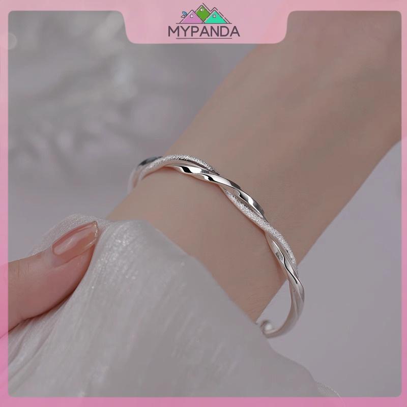 Vòng Tay Mobius Bangle đơn giản dành cho nữ, phù hợp làm quà tặng sinh nhật hoặc đi tiệc.
