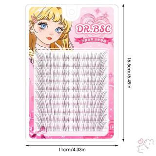 Phụ Nữ Keo Phong Cách Lash Cụm Anime Cosplay Lash Nối Dài Hoàn Hảo Cho Người Mới Bắt Đầu