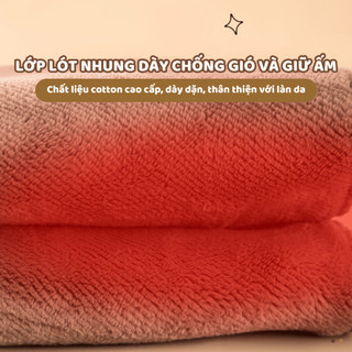 Găng Tay Đi Xe Máy Mùa Đông Nam Nữ Lót Lông Dày Giữ Ấm MAISON Phù Hợp Mọi Loại Xe Máy An Toàn