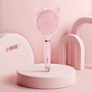 Túi Khí Lược Massage Da Đầu Nữ Tóc Dài Giá Trị Cao Massage Di Động Lược Cô Gái Lược Chải Trái Tim Uốn Lược