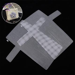 HFTOY 2 Tấm cố định đế móc thủ công bằng nhựa cho túi xách DIY Túi đeo chéo Phụ kiện làm ~