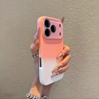 [JLK] Ốp Lưng Cho iPhone 17 Pro Max Air Gradient Màu Mềm Silicon Lỏng Chống Vân Tay Cho iPhone 16 15 14 Plus 13 12 Pro Max Vỏ Chống Sốc