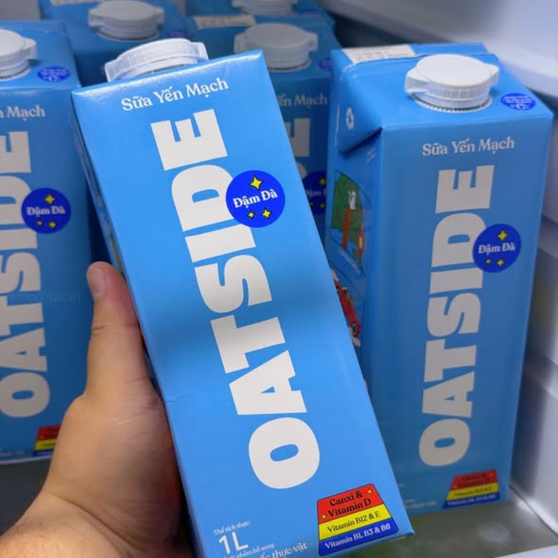 Thùng 6 Hộp Sữa Yến Mạch OATSIDE Đủ Vị 1L, Nguyên Liệu Pha Chế Cafe Thơm Ngon Tiện Lợi